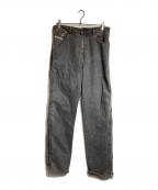DIESELディーゼル）の古着「Straight Jeans 2002」｜ブラック