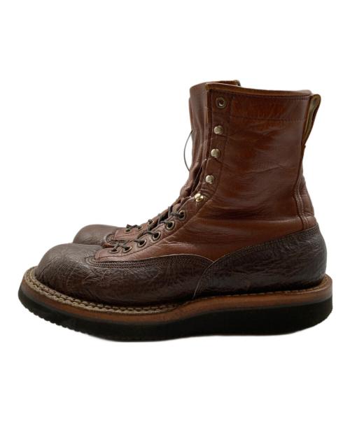 WHITE'S BOOTS（ホワイツブーツ）WHITE'S BOOTS (ホワイツブーツ) レースアップブーツ ブラウン サイズ:8Eの古着・服飾アイテム