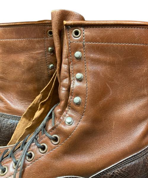 WHITE'S BOOTS（ホワイツブーツ）WHITE'S BOOTS (ホワイツブーツ) レースアップブーツ ブラウン サイズ:8Eの古着・服飾アイテム