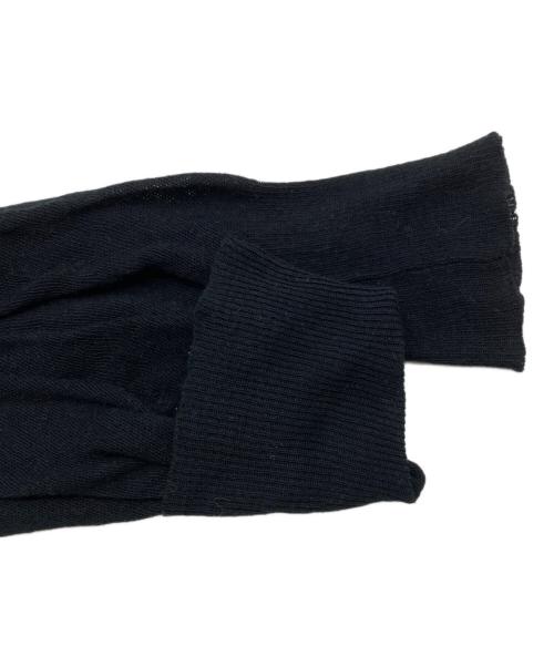 ANN DEMEULEMEESTER（アンドゥムルメステール）ANN DEMEULEMEESTER (アンドゥムルメステール) グラデーションニットワンピース ネイビー×アイボリー サイズ:Sの古着・服飾アイテム