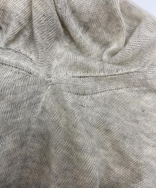 ANN DEMEULEMEESTER（アンドゥムルメステール）ANN DEMEULEMEESTER (アンドゥムルメステール) グラデーションニットワンピース ネイビー×アイボリー サイズ:Sの古着・服飾アイテム