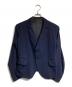 NEMETH（ネメス）の古着「3B立体ウールジャケット」｜ネイビー