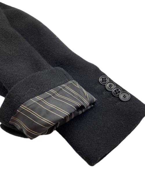 10 corso como COMME des GARCONS（ディエチコルソコモ・コムデギャルソン）10 corso como COMME des GARCONS (ディエチコルソコモ・コムデギャルソン) U-Ni-Ty (ユニティ) ウールレイヤードジャケット ブラック サイズ:44の古着・服飾アイテム