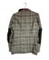 10 corso como COMME des GARCONS (ディエチコルソコモ・コムデギャルソン) U-Ni-Ty (ユニティ) エルボーパッチウールチェックテーラードジャケット グレー サイズ:46：20000円