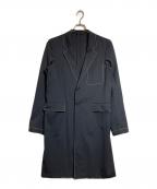 PRADAプラダ）の古着「ステッチロングジャケット」｜ブラック