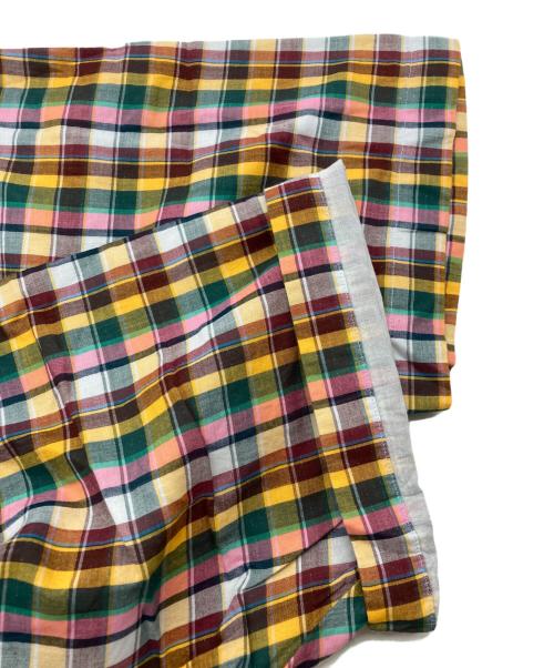 AURALEE（オーラリー）AURALEE (オーラリー) マルチチェック半袖シャツ マルチカラー サイズ:4の古着・服飾アイテム