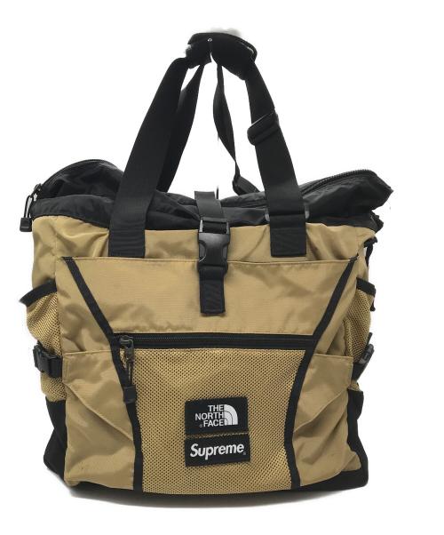 THE NORTH FACE（ザ ノース フェイス）THE NORTH FACE (ザ ノース フェイス) SUPREME (シュプリーム) Adventure Tote ベージュの古着・服飾アイテム