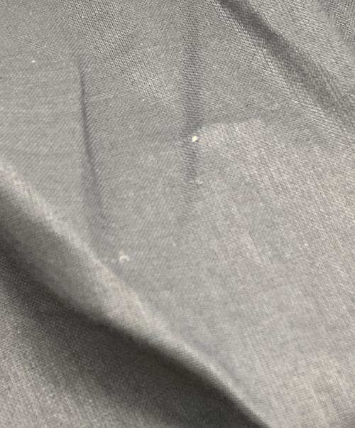 DRAWER（ドゥロワー）DRAWER (ドゥロワー) コットンボイルフリルノースリーブブラウス ネイビー サイズ:36の古着・服飾アイテム