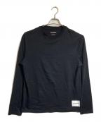 JIL SANDER+ジルサンダープラス）の古着「ロングスリーブカットソー」｜ブラック