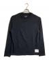 JIL SANDER+（ジルサンダープラス）の古着「ロングスリーブカットソー」｜ブラック