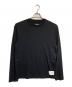 JIL SANDER+（ジルサンダープラス）の古着「ロングスリーブカットソー」｜ブラック