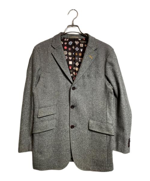 BURBERRY BLACK LABEL（バーバリーブラックレーベル）BURBERRY BLACK LABEL (バーバリーブラックレーベル) テーラードジャケット グレー サイズ:Sの古着・服飾アイテム