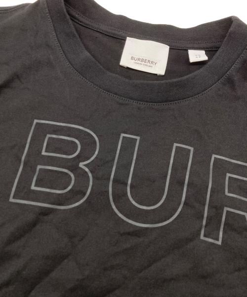 BURBERRY（バーバリー）BURBERRY (バーバリー) ホースフェリープリント クルーネックTシャツ ブラック サイズ:XSの古着・服飾アイテム