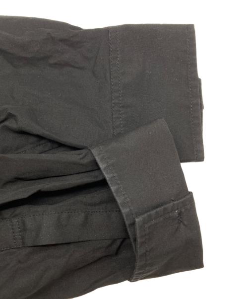 s'yte（サイト）s'yte (サイト) 100/2 BROAD REGULAR COLLAR LOOSE FIT LONG SHIRT ブラック サイズ:3の古着・服飾アイテム