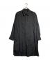 s'yte（サイト）の古着「100/2 BROAD REGULAR COLLAR LOOSE FIT LONG SHIRT」｜ブラック