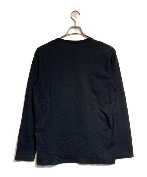 COMME des GARCONS HOMME（コムデギャルソン オム）COMME des GARCONS HOMME (コムデギャルソン オム) ロングスリーブカットソー ブラック サイズ:Sの古着・服飾アイテム