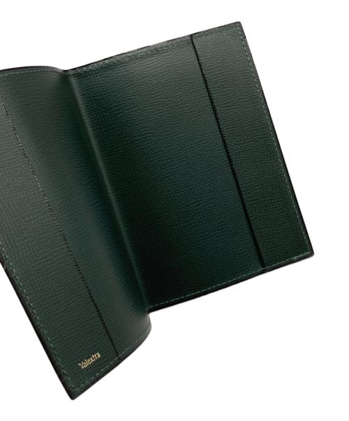 Valextra（ヴァレクストラ）Valextra (ヴァレクストラ) パスケース グリーンの古着・服飾アイテム