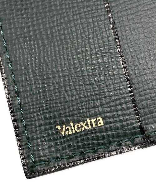 Valextra（ヴァレクストラ）Valextra (ヴァレクストラ) パスケース グリーンの古着・服飾アイテム