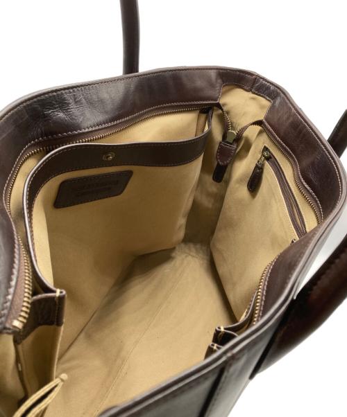 MOTHERHOUSE（マザーハウス）MOTHERHOUSE (マザーハウス) トートバッグ ブラウンの古着・服飾アイテム