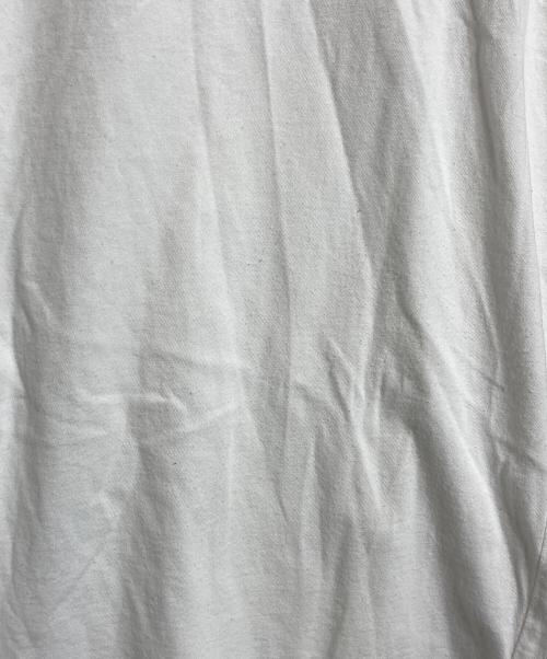 Yohji Yamamoto pour homme（ヨウジヤマモト プールオム）Yohji Yamamoto pour homme (ヨウジヤマモト プールオム) カルティマ天竺丸首長袖カットソー ホワイト サイズ:3の古着・服飾アイテム