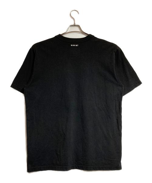 sacai（サカイ）sacai (サカイ) Bill Cunningham Graphic Print T-Shirt ブラック サイズ:5の古着・服飾アイテム
