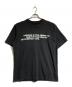 sacai（サカイ）の古着「Bill Cunningham Graphic Print T-Shirt」｜ブラック