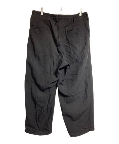 Y's for men（ワイズフォーメン）Y's for men (ワイズフォーメン) TRIPLE STITCH PANTS ブラック サイズ:2の古着・服飾アイテム