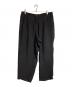 Y's for men（ワイズフォーメン）の古着「TRIPLE STITCH PANTS」｜ブラック