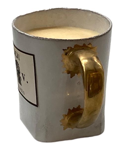 sacai（サカイ）sacai (サカイ) ASTIER de Villatte (アスティエドヴィラット) キャンドル ホワイト×ゴールドの古着・服飾アイテム