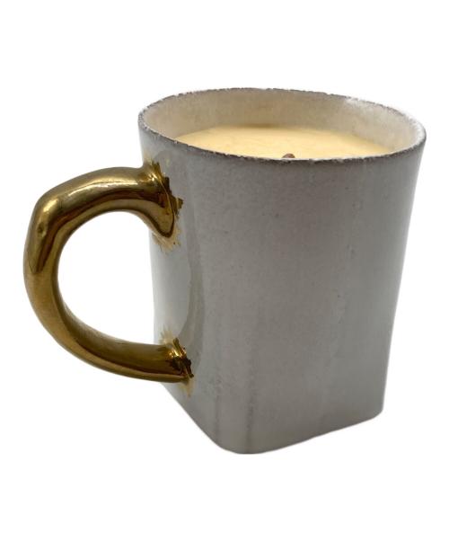 sacai（サカイ）sacai (サカイ) Astier de Villatte (アスティエドヴィラット) キャンドル ホワイト×ゴールドの古着・服飾アイテム