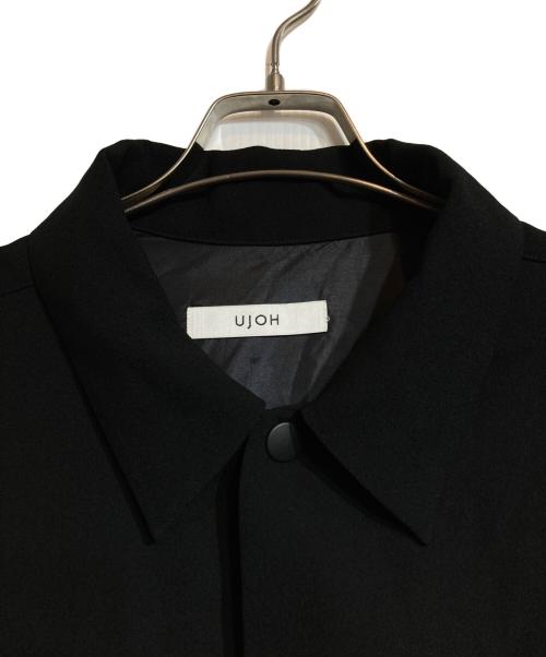Ujoh（ウジョー）Ujoh (ウジョー) Drawcord Shirt ブラック サイズ:2の古着・服飾アイテム