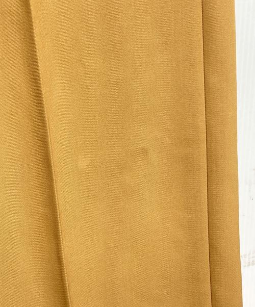 DRIES VAN NOTEN（ドリスヴァンノッテン）DRIES VAN NOTEN (ドリスヴァンノッテン) ベルテッドスラックス ブラウン サイズ:44の古着・服飾アイテム