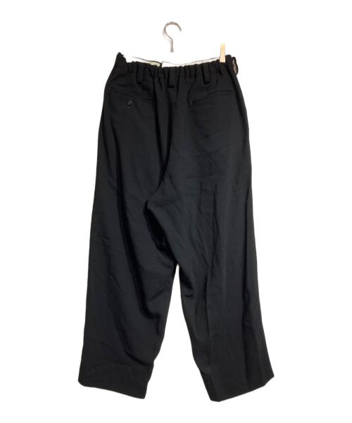 Ujoh（ウジョー）Ujoh (ウジョー) Wide 2Tuck PNT ブラック サイズ:2の古着・服飾アイテム