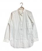 Yohji Yamamoto pour hommeヨウジヤマモト プールオム）の古着「アシメ切衿ブロードB/シャツ」｜ホワイト