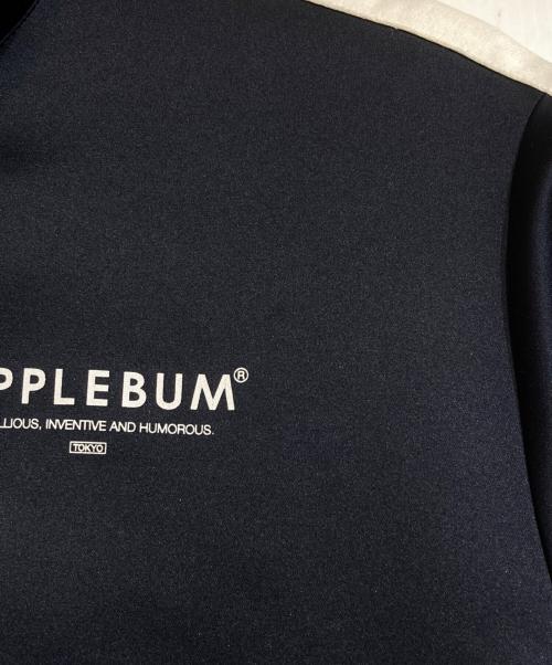 APPLEBUM（アップルバム）APPLEBUM (アップルバム) サテントラックジャケット ネイビー サイズ:Lの古着・服飾アイテム