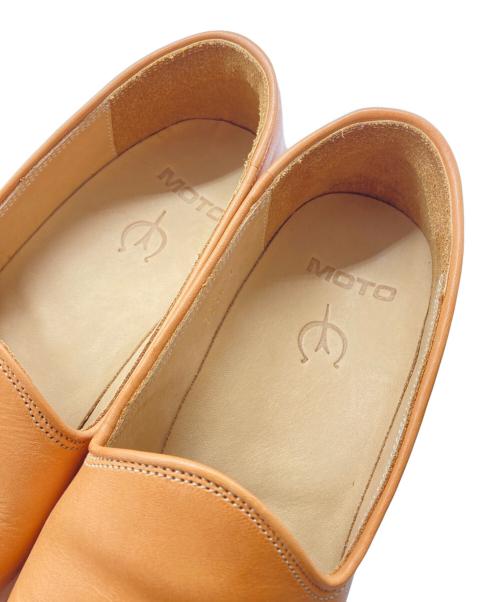 MOTO（モト）MOTO (モト) レザスリッポン ブラウン サイズ:1の古着・服飾アイテム