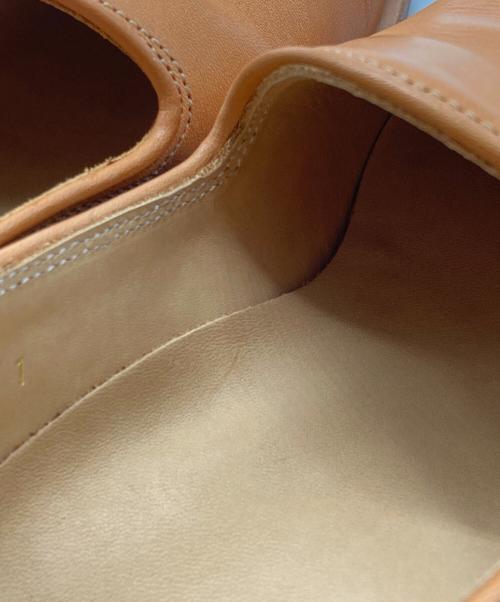 MOTO（モト）MOTO (モト) レザスリッポン ブラウン サイズ:1の古着・服飾アイテム