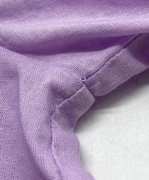 SLOBE IENA（スローブ イエナ）SLOBE IENA (スローブ イエナ) フリルブラウス パープル サイズ:Freeの古着・服飾アイテム