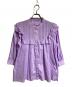 SLOBE IENA（スローブ イエナ）の古着「フリルブラウス」｜パープル
