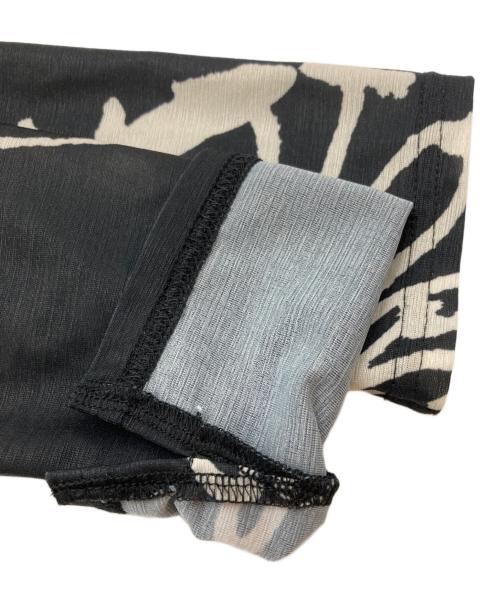 MAISON SPECIAL（メゾンスペシャル）MAISON SPECIAL (メゾンスペシャル) Drawing Print Top ブラック サイズ:FREEの古着・服飾アイテム