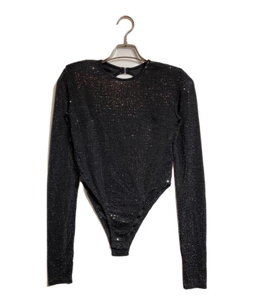 MAISON SPECIAL（メゾンスペシャル）MAISON SPECIAL (メゾンスペシャル) ショルダーボディスーツ ブラック サイズ:FREEの古着・服飾アイテム