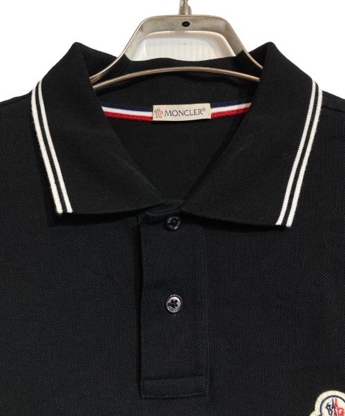 MONCLER（モンクレール）MONCLER (モンクレール) MAGLIA POLO MANICA CORTA ブラック サイズ:Sの古着・服飾アイテム