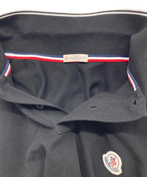 MONCLER（モンクレール）MONCLER (モンクレール) MAGLIA POLO MANICA CORTA ブラック サイズ:Sの古着・服飾アイテム