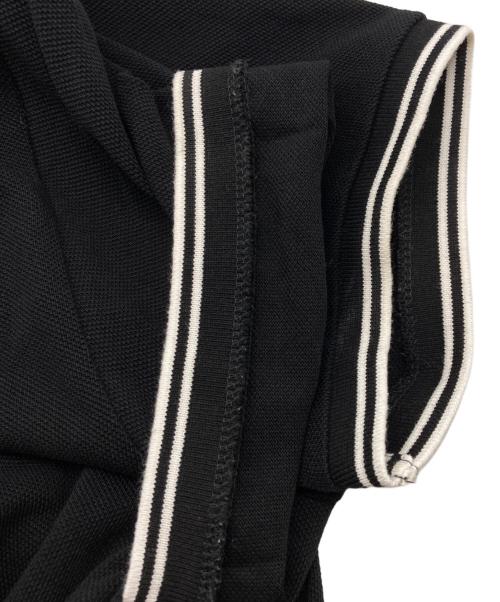 MONCLER（モンクレール）MONCLER (モンクレール) MAGLIA POLO MANICA CORTA ブラック サイズ:Sの古着・服飾アイテム