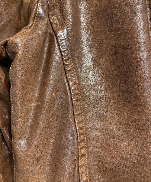 NEIL BARRETT（ニールバレット）NEIL BARRETT (ニールバレット) マルチポケットレザージャケット ブラウン サイズ:XSの古着・服飾アイテム