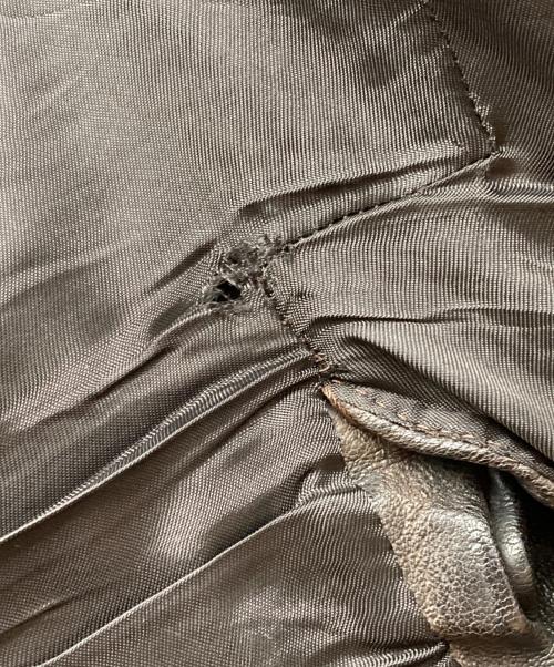 NEIL BARRETT（ニールバレット）NEIL BARRETT (ニールバレット) マルチポケットレザージャケット ブラウン サイズ:Sの古着・服飾アイテム