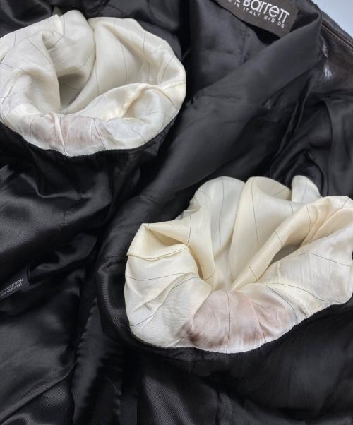 NEIL BARRETT（ニールバレット）NEIL BARRETT (ニールバレット) マルチポケットレザージャケット ブラウン サイズ:Sの古着・服飾アイテム