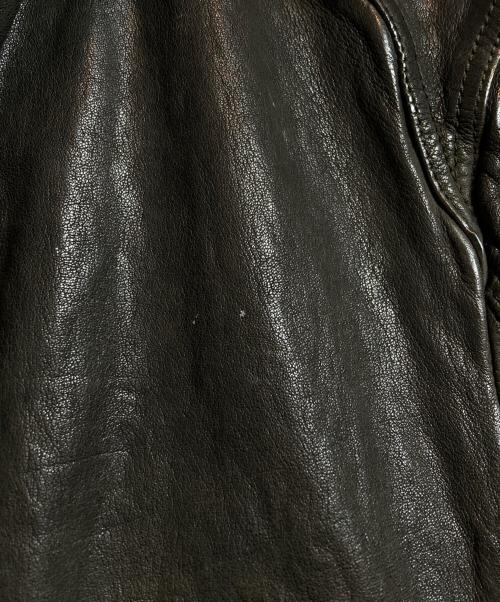 NEIL BARRETT（ニールバレット）NEIL BARRETT (ニールバレット) 襟ファーレザージャケット ブラック サイズ:XXSの古着・服飾アイテム