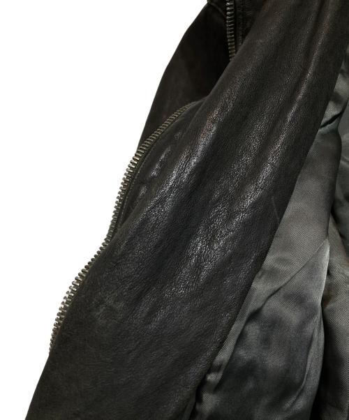 NEIL BARRETT（ニールバレット）NEIL BARRETT (ニールバレット) 襟ファーレザージャケット ブラック サイズ:XXSの古着・服飾アイテム