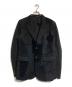 COMME des GARCONS HOMME PLUS（コムデギャルソンオムプリュス）の古着「パッチワークジャケット」｜ブラック
